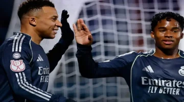 مواجهة قوية في كأس الملك: مبابي يقود ريال مدريد للفوز على تالافيرا